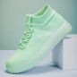 Lightweight Knit Slip-On Sneakers for Women | Breathable & Durable Casual Walking Shoes | Unisex Comfort Fit — image 12 of 12