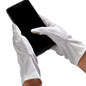 Antislip Dotted Short Gloves Formal Tuxedo Guard Gloves Etiquette Gloves — image 5 of 15