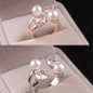Women Accessories Jewelry Simple  Opening Adjustable Ring Gift — image 4 of 11