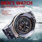 Automatic Watches for Men Fashion Brand JARGAR Men's Big Face Automatic Mechanical Male Wrist Watch Steel — image 8 of 25