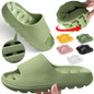 Slippers for Women Men Indoor and Outdoor House Slippers Bathroom Shower Shoes Anti-slip Slides Water  Leaking Beach Slippers Summer Couple Slippers Hollow Bath Slippers — image 29 of 29