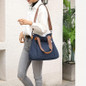 1pc Ladies' Large-capacity Tote Bag, Suitable for Office and Commuting, Classic and Simple, Casual and Versatile Design, Zippered Bag, Handbag — image 33 of 46