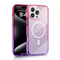 Luxury Color Gradients Transparent Magsafe Phone Case for IPhone 16 Pro 15 14 Pro Max Magnetic Wireless Charge Bumper Pc Cover — image 12 of 12