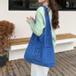 New Knitted Bag Retro Hollow Knitted Bag, Shoulder Bag, Women's Handbag, Shopping Bag, New Shoulder Bag, Fashion Women's Shoulder Bag, New Crossbody Bag, Christmas Gifts, Mother's Day Gifts, Thanksgiving Gifts, Valentine's Day Gifts — image 6 of 21