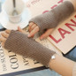 Touchscreen Knitted Gloves with Wrist Warmers — Thickened Winter Gloves for Writing and Typing — image 9 of 17