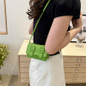 Women's small square bag messenger bag - buckle open and close Korean version/European and American style handbag, casual and formal dual-purpose bag, suitable for daily commuting or special occasions — image 6 of 21