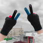 Cartoon Funny Expression Gloves Five Finger Gloves for Outdoor Cycling — image 11 of 12