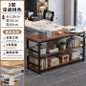 Multifunctional Kitchen Storage Cabinet with Microwave Stand and Cutting Board — image 58 of 58