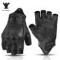 ELLSWEITA Motorcycle Gloves: Genuine Leather, Anti-Slip & Touchscreen Compatible for Riding — image 11 of 11