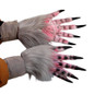 Halloween Cosplay Wolf Claw Shape Gloves Full Finger Mitten Carnivals Outdoor Gloves Rubber Gloves for Boys Girls WON — image 10 of 13