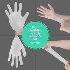 Disposable PVC Gloves Food Grade Kitchen Gloves Waterproof Dishwashing Household Gloves — image 3 of 10