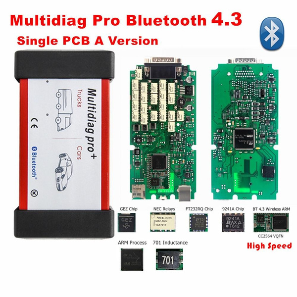 DS150E Bluetooth 4.3 Professional Automotive Diagnostic Scanner — image 1 of 10