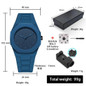Waterproof Sports Watch for Men - Durable Rubber Strap Quartz Watch — image 31 of 40
