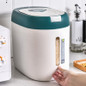 Food Storage Box Kitchen Storage Tank Plastic Container to 10kg Kitchen Organizer Anti Deform Food Sealed Jar RTU — image 11 of 19