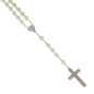 Glow In The Dark Rosary Necklace For Women INRI Crucifix Cross Pendant 8MM Beaded chains Religion faith Jewelry — image 10 of 11