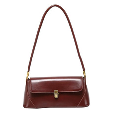 Chic Underarm Bag Vintage Shoulder Bag Fashionable Baguette Bag for Women — image 3 of 12