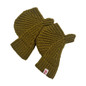 Keep Warm Lengthen Wrist Gloves Solid Color Half Finger Mitten for Teens — image 6 of 20