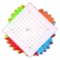 QiYi 10x10 Speed Cube 85mm Stickerless Puzzle Toy for Kids and Adults — image 3 of 10