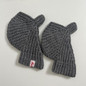 Keep Warm Lengthen Wrist Gloves Solid Color Half Finger Mitten for Teens — image 18 of 20