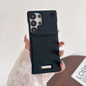 Luxury Splicing Leather Magnetic Plating Frameless Phone Case For Samsung S24 S25 Plus S22 S23 Ultra Borderless Protective Cover — image 16 of 17