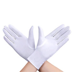 2pcs Good Qualities Presentation Gloves Spandex Gloves Nylon Cotton Gloves — image 3 of 12
