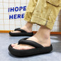 4cm Thickness Ultra Cushioning Flip-flops Slippers Soft Slide Sandals for Women Men Non-Slip Shower Shoes Bath Slippers Summer Beach Slides Women's Flip Flops — image 13 of 45