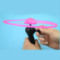 HOT Funny Spinning Flyer Luminous Flying UFO LED Light Handle Flash Flying Toys for Kids Outdoor Game Color Random — image 10 of 14