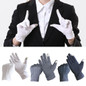 Antislip Dotted Short Gloves Formal Tuxedo Guard Gloves Etiquette Gloves — image 4 of 15
