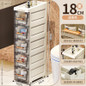 Ultra-Slim Gap Storage Cabinet - Waterproof Bathroom & Kitchen Organizer for Tight Spaces — image 8 of 13