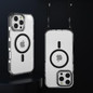 New Product Oblique Cross Phone Case Suitable for IPhone 16 Pro Transparent Magnetic Sleeve 15 Lanyard Phone Case — image 5 of 14