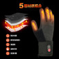 Smart Heated Gloves for Winter - Rechargeable 5-Finger Electric Heating for Skiing & Outdoor Sports — image 4 of 7