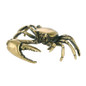 3 Styles Available Brass Crab Small Statue Ornaments Retro Animal Miniatures Figurines Office Desk Decorations Home Decor Crafts — image 8 of 12