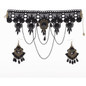 Halloween Jewelry Set Gothic Bracelet Choker Necklace Earrings for Party Cosplay — image 4 of 12