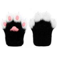 Furry Paw Gloves with Resin Claws - Cosplay Fox Cat Hand Paws for Fursuits — image 2 of 17