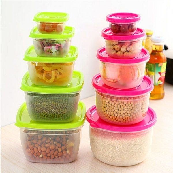 Home & Kitchen 5 Pc Fresh Bowl Food Container Set — image 1 of 11