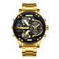 Oversized Dial Dual Time Watch for Men - Sporty Multifunction Quartz Watch — image 11 of 16