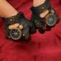 Vintage Gothic Gloves Industrial Age Half Finger Gloves Stage Shows — image 5 of 12