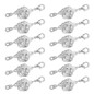 6PCS/10PCS/12PCS Locking Magnetic Clasps Rose Jewelry Magnetic Clasp Necklace Lobster Clasp Closures Magnetic Clasp Connector Chain Extenders for Jewelry Necklace Bracelet — image 17 of 23