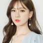 Metal Trendy Water Drop Women Dangle Earrings Simple Korean Jewelry Female Long Pendant Eardrop — image 12 of 13