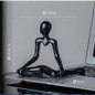 Nordic Style Thinker Ornament Thinker Statue Art Abstract Sculpture Home Bookshelf Decor Living Room Home Desktop Decoration — image 7 of 11