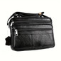 Genuine Leather Men's Business Briefcase, Multi-functional Crossbody Handbag For Daily Commuting & Business Trips, Retro Top Layer Cowhide Messenger Bag — image 7 of 14