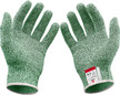 Cut Resistant Gloves - Ambidextrous, Food Grade, High Performance Level 5 Protection. Size Medium, Green, Complimentary Ebook Included — image 10 of 17