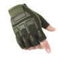 Tactical Fingerless Gloves for Men - Durable Grip & Combat Training Protection — image 4 of 10