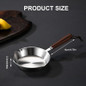 Multifuntional Kitchen Pots 304Stainless Steel Small Pots Heating Oil Pans Kitchen Cookwares Small Frying Pans for Oil — image 10 of 13