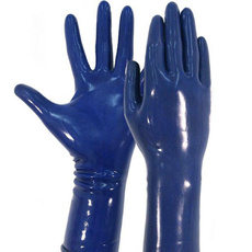 Various colors  New Latex Molding Gloves Long Latex Gloves Cosplay Gloves MOULDED Short Gloves — image 3 of 7