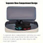 Travel bag Large capacity women's fitness bag Luxury oversized handbag - fashionable and practical compartment design, suitable for travel adventure and fitness activities Lightweight maternity bag storage bag Short business trip luggage bag Independent shoe compartment Lightweight luggage bag, — image 16 of 23