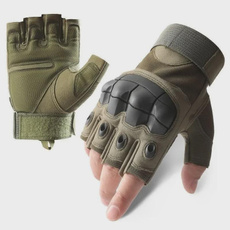 Tactical Gloves for Men - Outdoor Grip, Cut-Resistant Half-Finger Military & Riding Gloves — image 3 of 10
