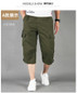 New Work Shorts Mens Combat Cargo Multi Pockets Casual Summer Shorts Knee Length — image 5 of 18
