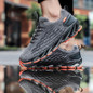 Large size breathable men's shoes mesh men's shoes, trendy shoes casual shoes, sports running men's shoes — image 6 of 33