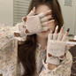 2pcs Women Versatiles Fingerless Mittens Outdoor Autumn Gloves Office Work Glove — image 8 of 16
